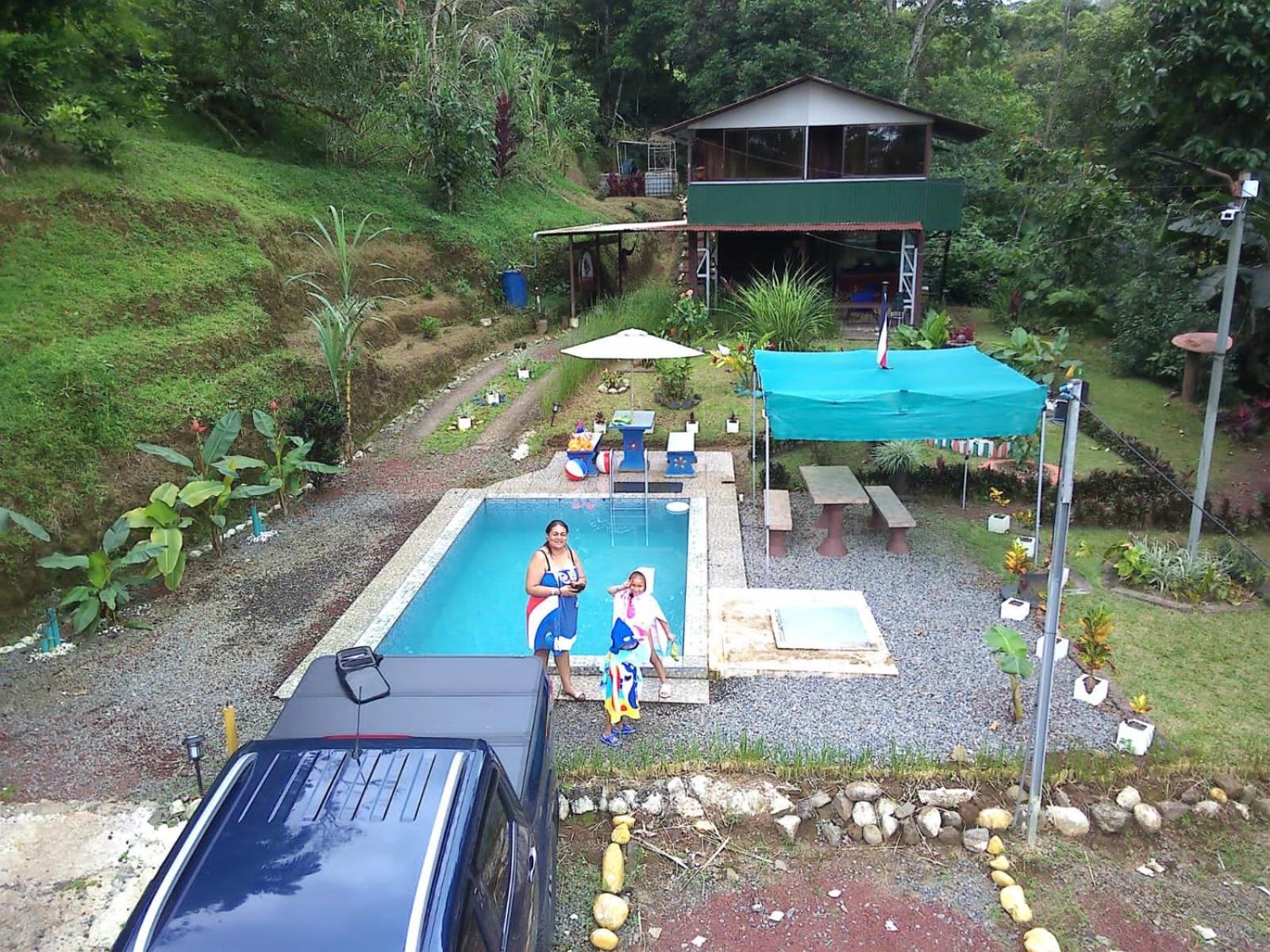 Cabana Con Piscina Venecia Exterior photo